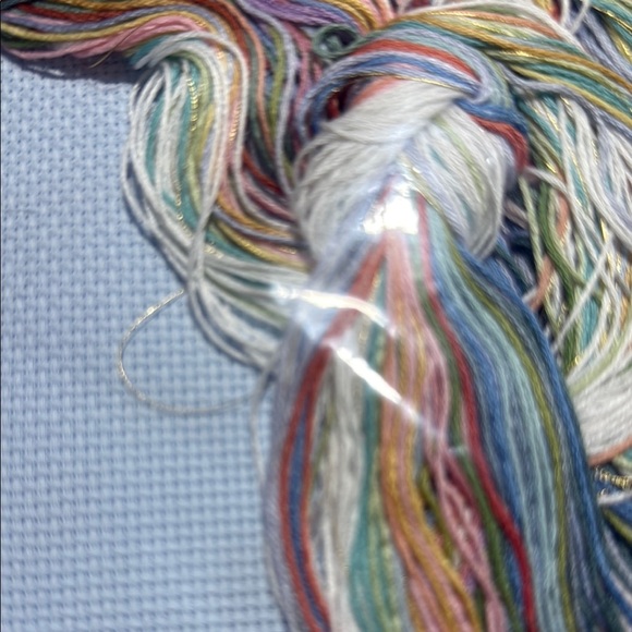 Dimensions Counted Cross Stitch Kit with Floral Design - Picture 6 of 7